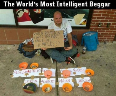 The Intelligent Homeless Man