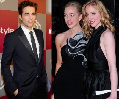 Robert Pattinson, Lizzy Pattinson, And Victoria Pattinson