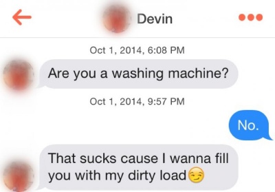 Another Dirty Pickup Line