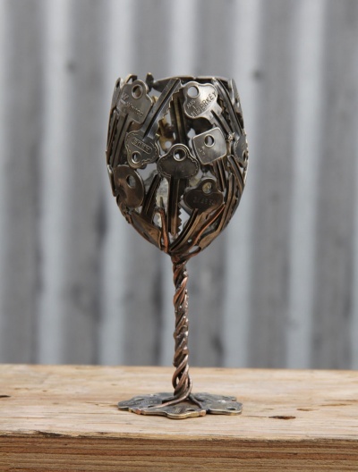 Now a Wine Glass Sculpture