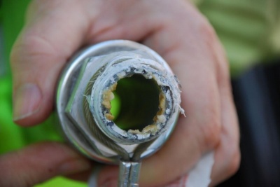 Airplane Water Storage Tanks are Hardly Cleaned