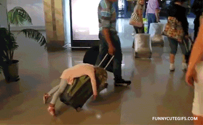 This Stubborn Kid Who Hate Going Places