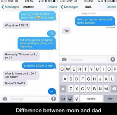 Liberty - Mom vs. Dad