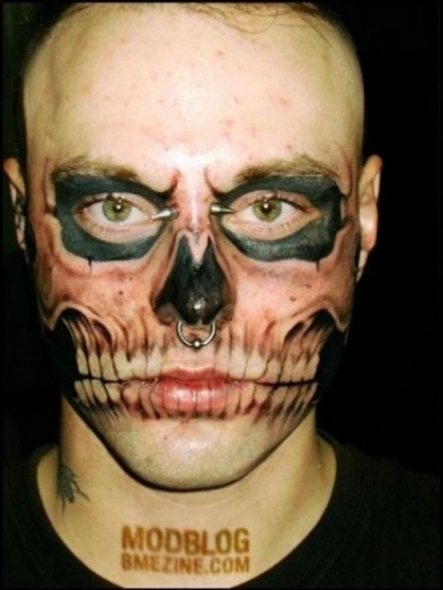 Taking Face Tattoo to an All New Level