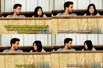 This Funny moment between Scott and Kourtney 