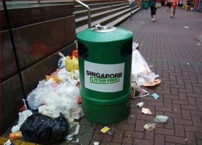 Singapore, Litter Free