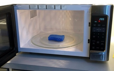 Microwave Your Kitchen Sponge