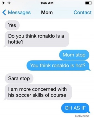 This Mom Who Loves Ronaldo 