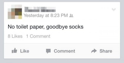 Goodbye Socks!