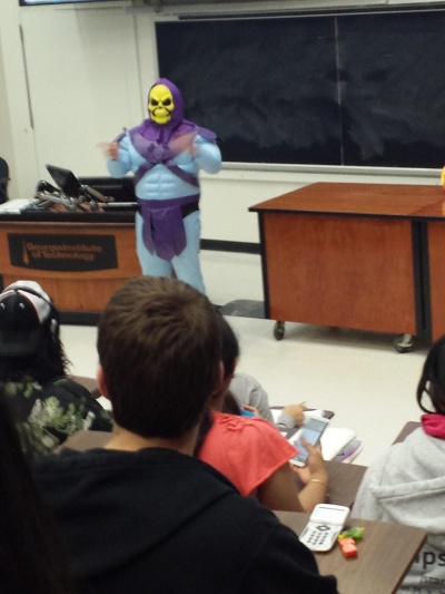 When You Have a Class on Halloween Day