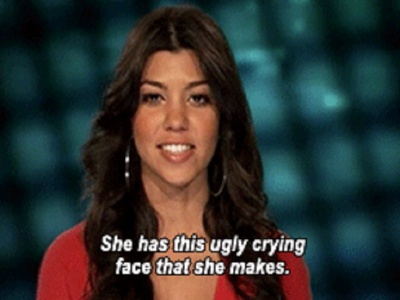 When Kourtney Kardashian Finds Kimmie's Crying Funny