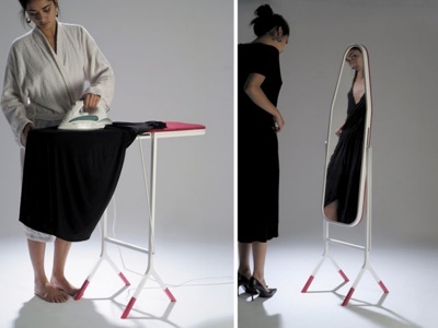 Mirror Ironing Board