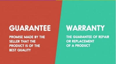 Guarantee vs. Warranty