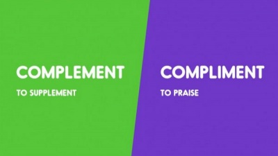 Complement vs. Compliment