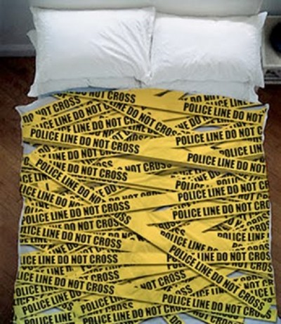 Police line Bed sheet