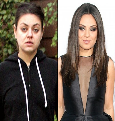 Milla Kunis's Actual Face