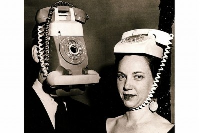 Old Telephones head costume