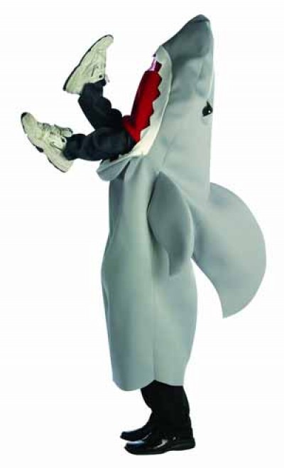 Shark eat costume